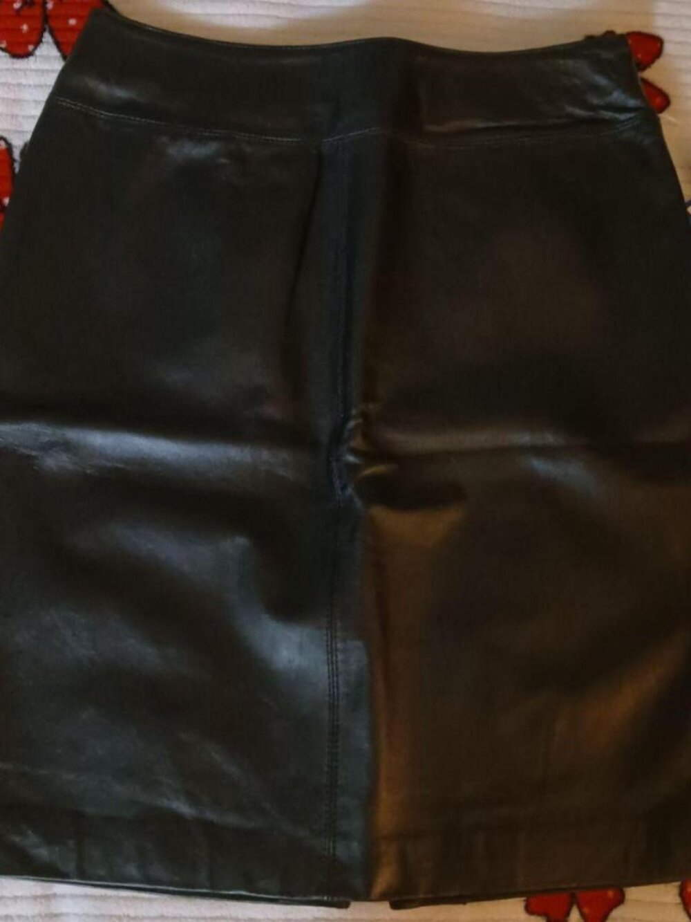 💖Jacklyn Smith Classic💖 Genuine Leather Lambskin Vintage Skirt